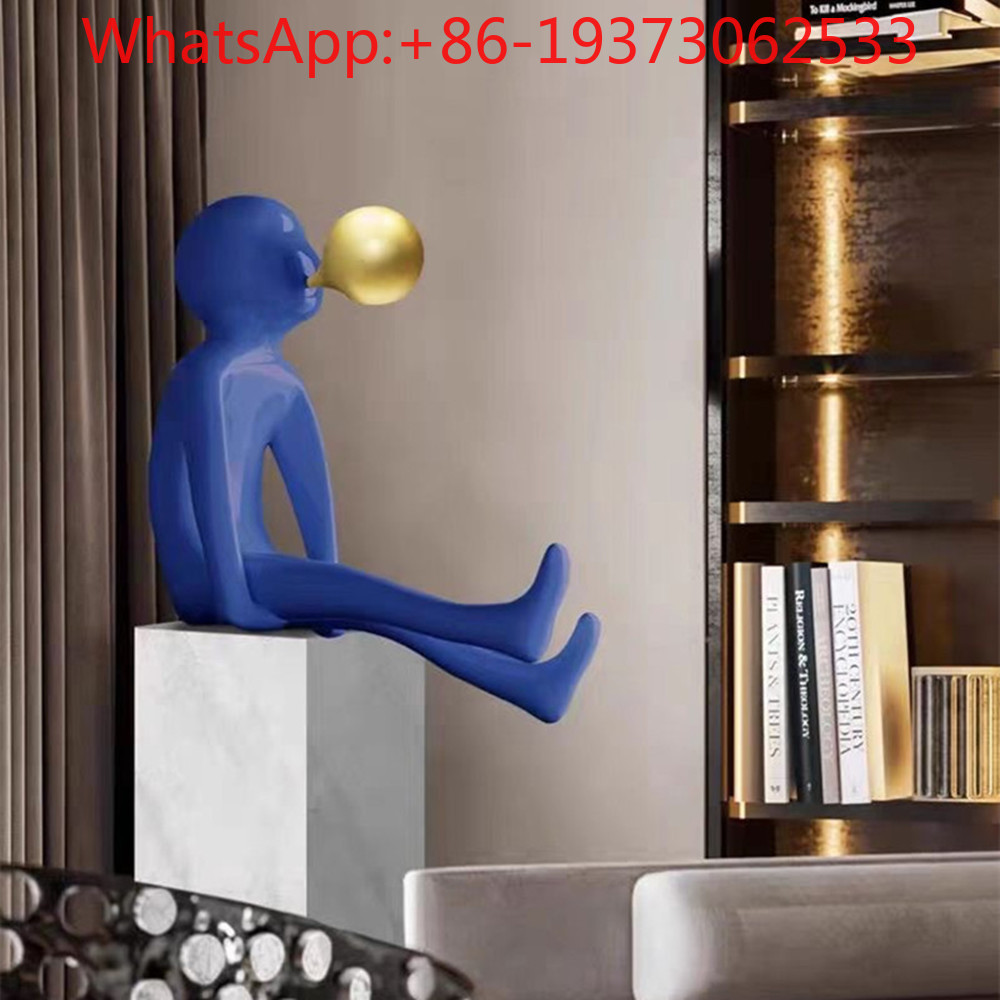 Decor Lighting & Decor Fires Photos - Patung Tiup Gelembung Figur Pintu Masuk