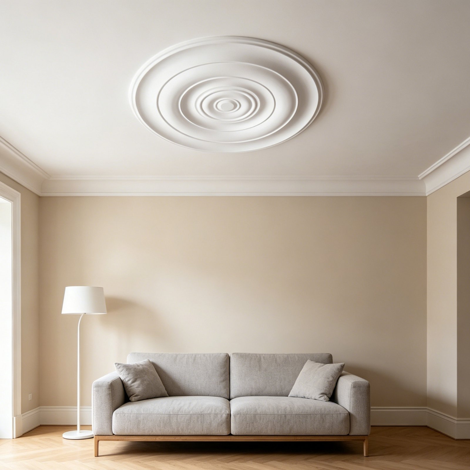 Decor Lighting & Decor Fires Photos - Medali Plafon Bulat Desain Eropa Hiasan