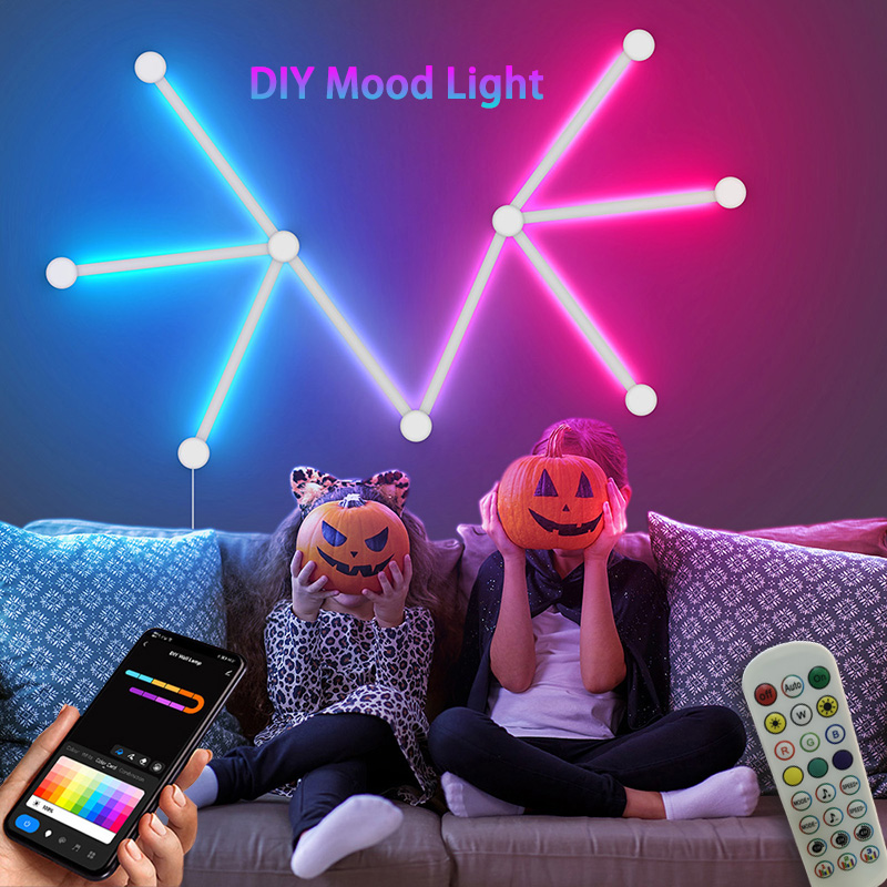 Lighting Decor Ideas - Lampu Dinding RGB Pintar, Lampu LED