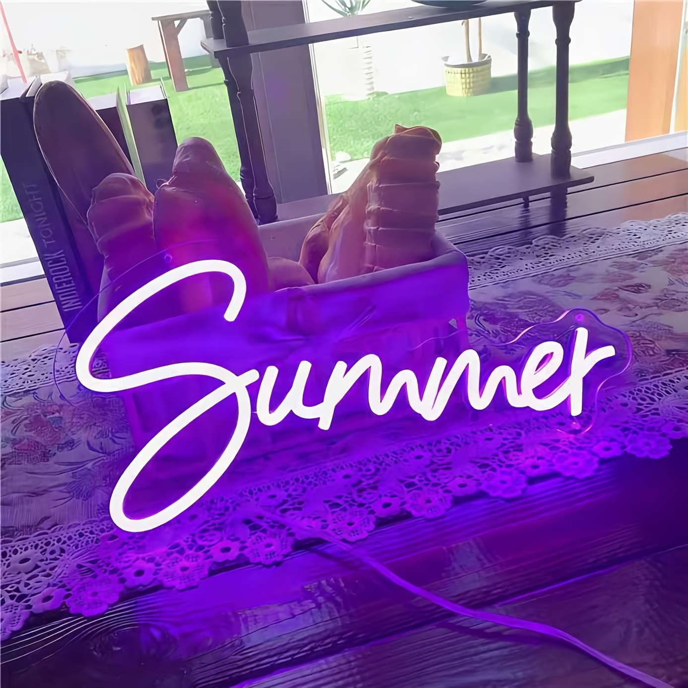 Lighting Decor Ideas - Lampu neon kustom, lampu yang dapat