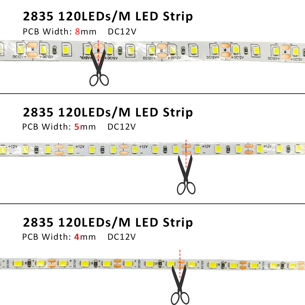 Lampu Strip LED 12V 5m SMD 283 - Decor Lighting Hours ulasan dan harga