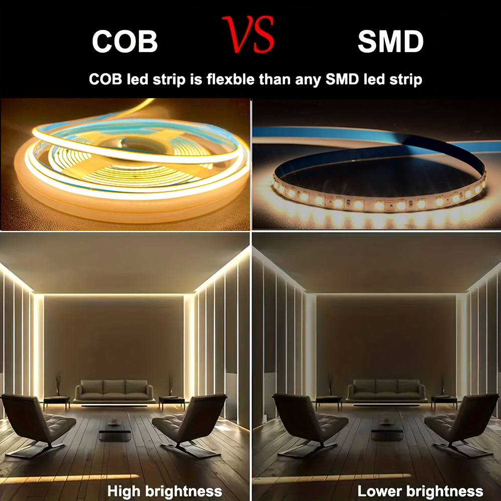Lampu Strip LED COB Ultra Tipi - Decor Lighting Hours ulasan dan harga