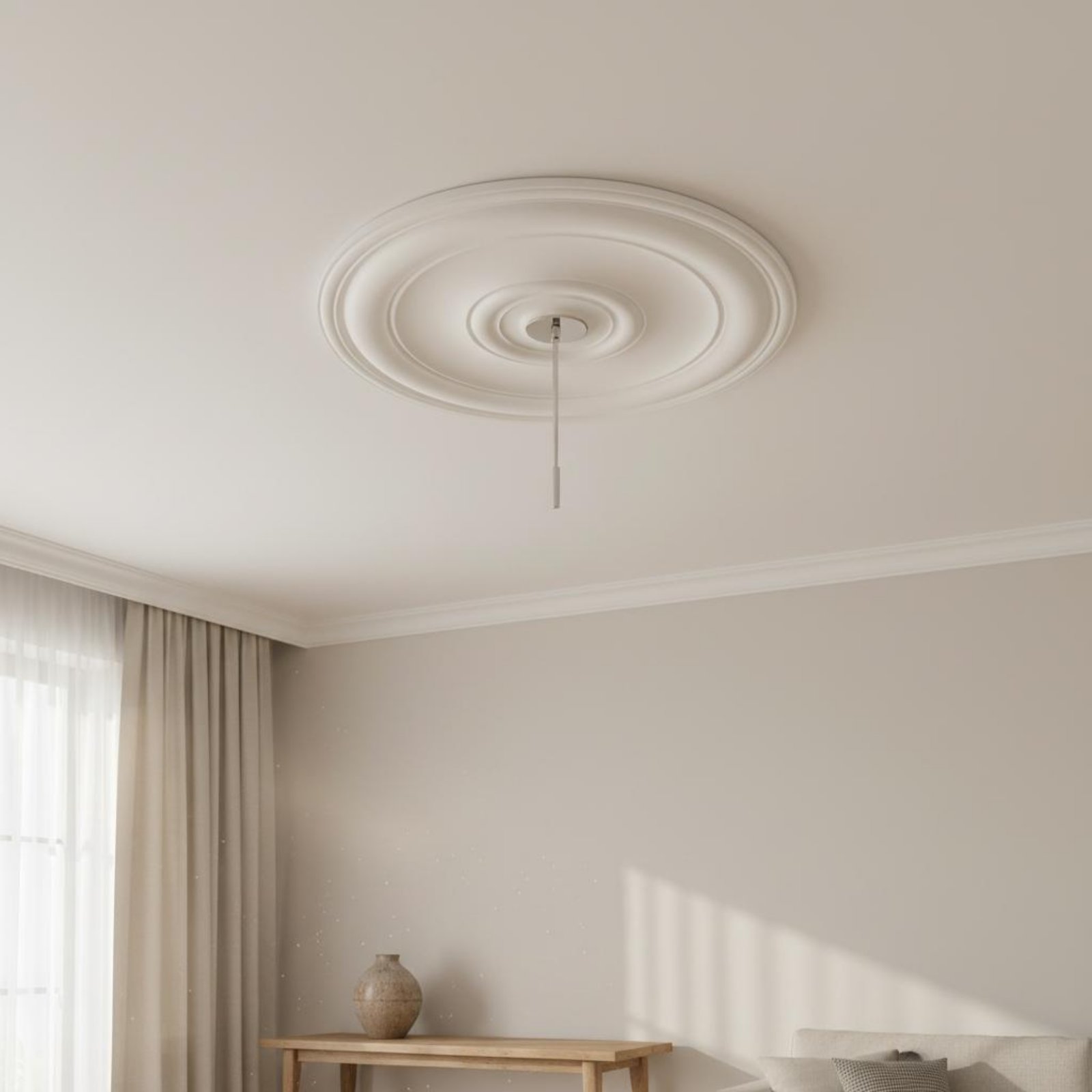 Medali Plafon Bulat Desain Ero - Decor Lighting & Decor Fires Photos ulasan dan harga