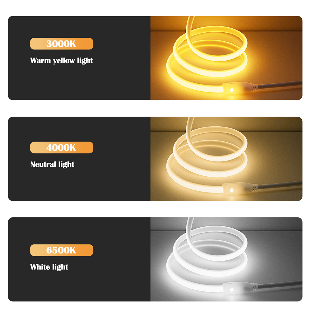 Lampu Strip LED Neon COB 220V, - Decor Lighting Hours ulasan dan harga
