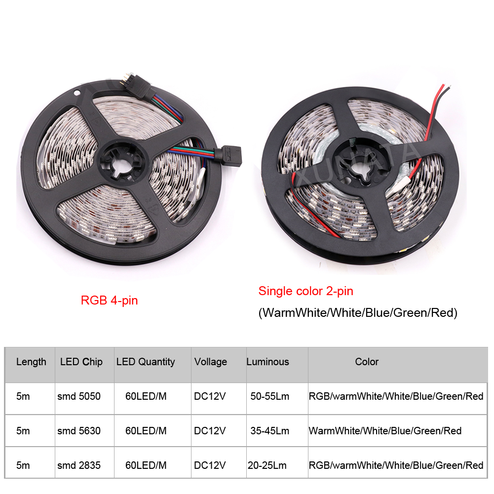 Strip LED 5050 2835 5630 RGB L - Decor Lighting Hours ulasan dan harga