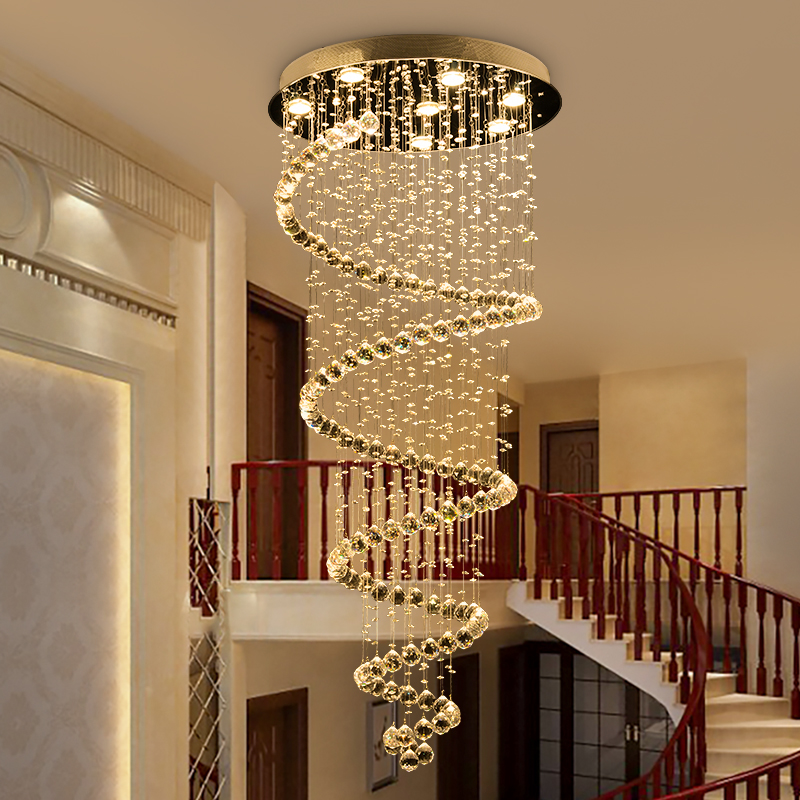 Lampu gantung kristal Spiral,  - Decor Lighting Online ulasan dan harga
