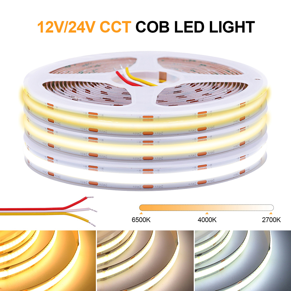 12V 24V COB CCT lampu Strip Le - Decor Lighting Hours ulasan dan harga