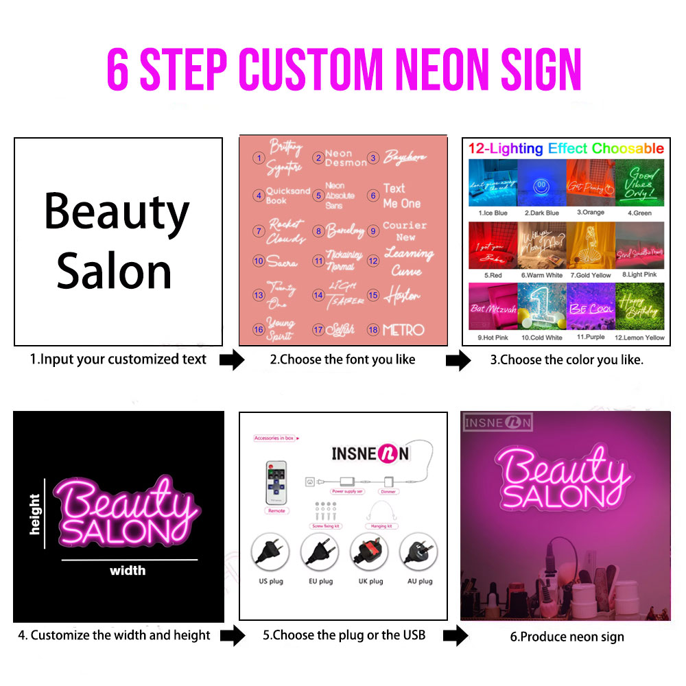 Lampu Neon LED Kustom, Lampu L - Lighting Decor Ideas ulasan dan harga