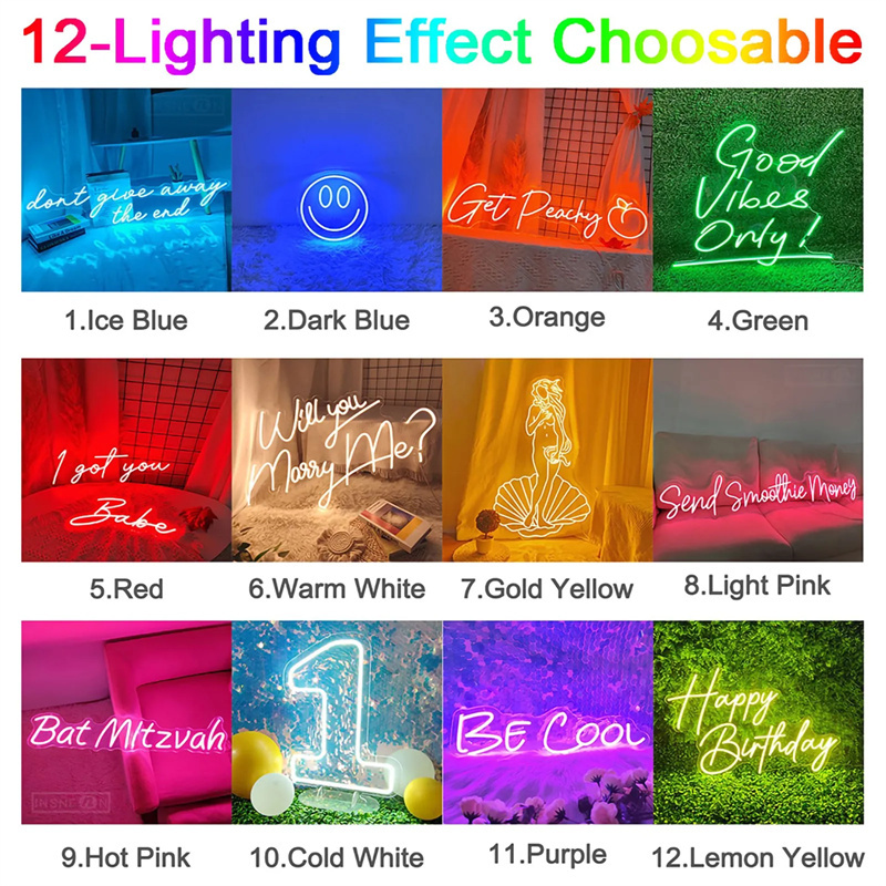 Lampu Neon LED Kustom, Lampu L - Lighting Decor Ideas ulasan dan harga