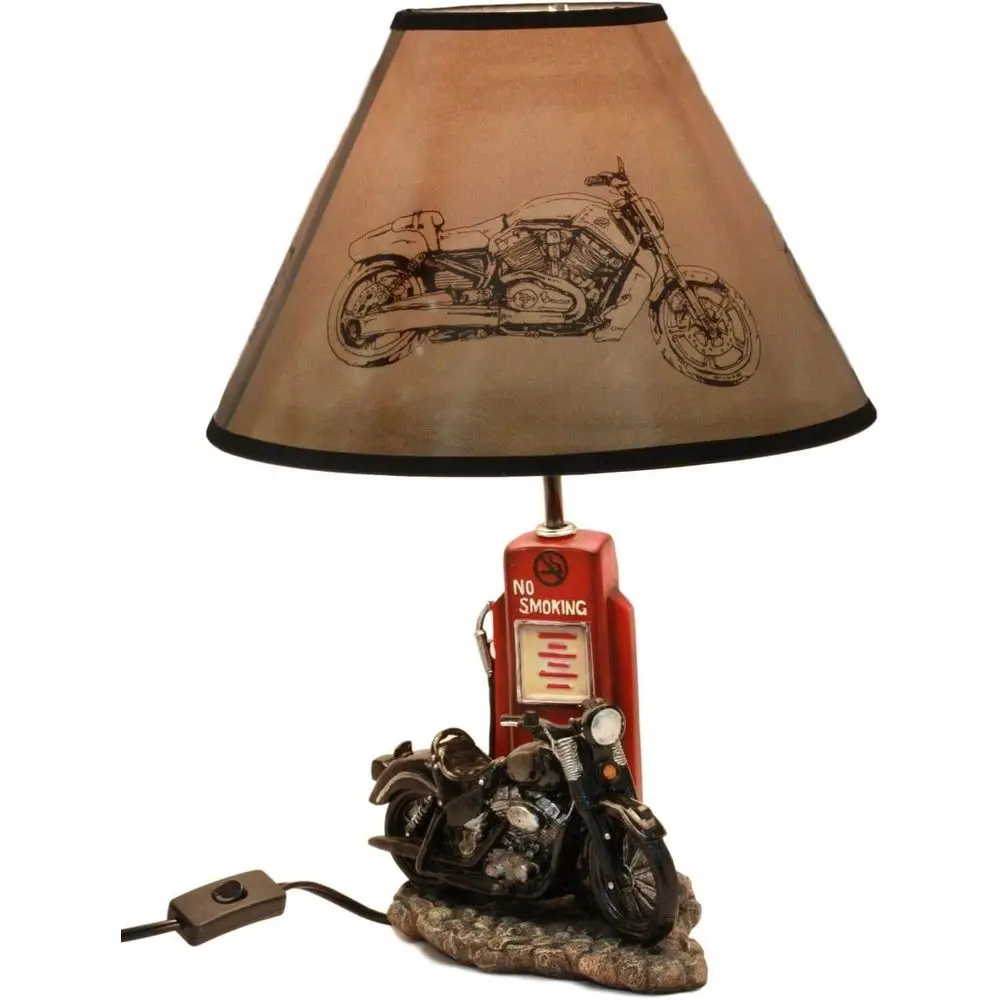 Lampu Meja Pompa Bensin Motor  - Decor Lighting & Decor Fires Photos ulasan dan harga