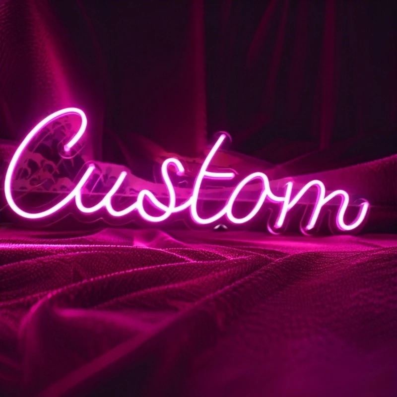 Tanda Neon Nama Kustom-Lampu L - Lighting Decor Ideas ulasan dan harga
