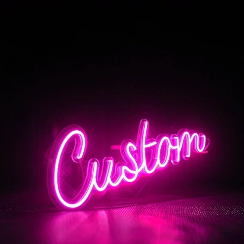 Tanda Neon Nama Kustom-Lampu L - Lighting Decor Ideas ulasan dan harga